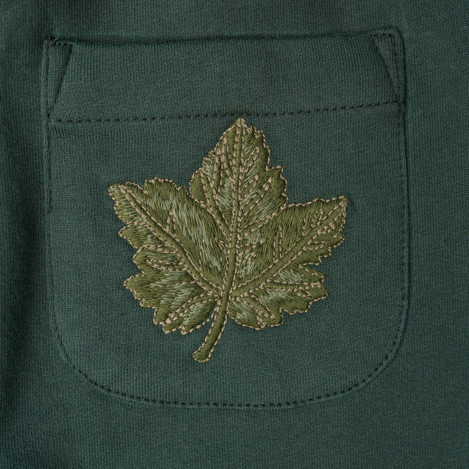 Hanevild Sweatpants leaf Pants Green gables
