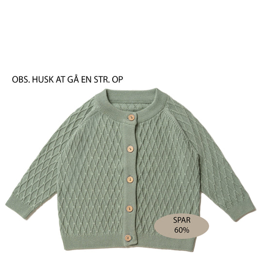 Hanevild Theo cardigan, sage Blouses sage