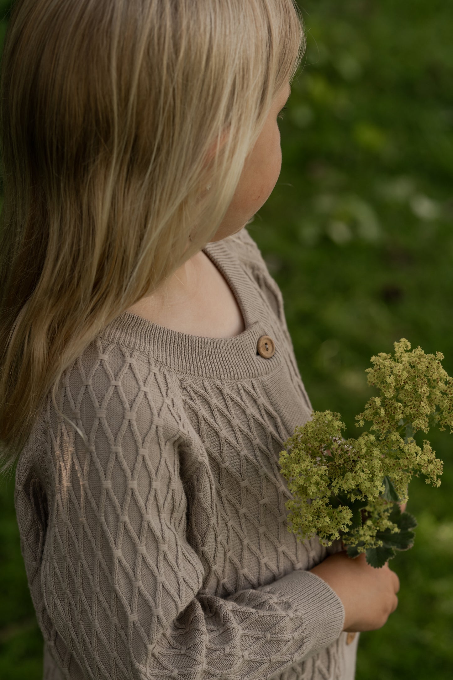 Hanevild Theo cardigan, sand 40% Blouses