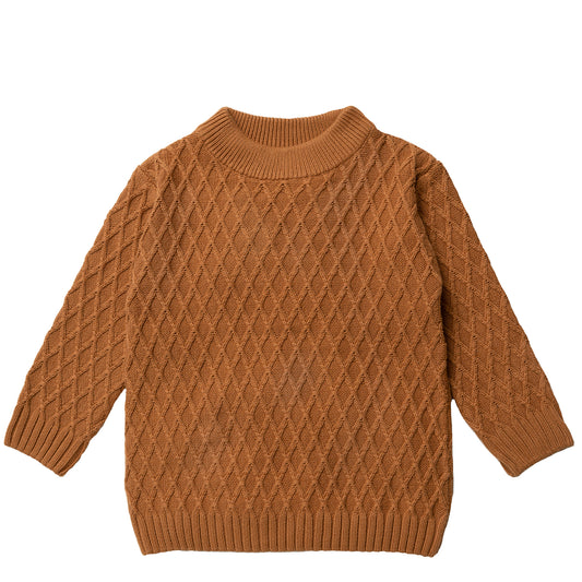 Hanevild Theodor bluse, cinnamon Blouses Golden brown