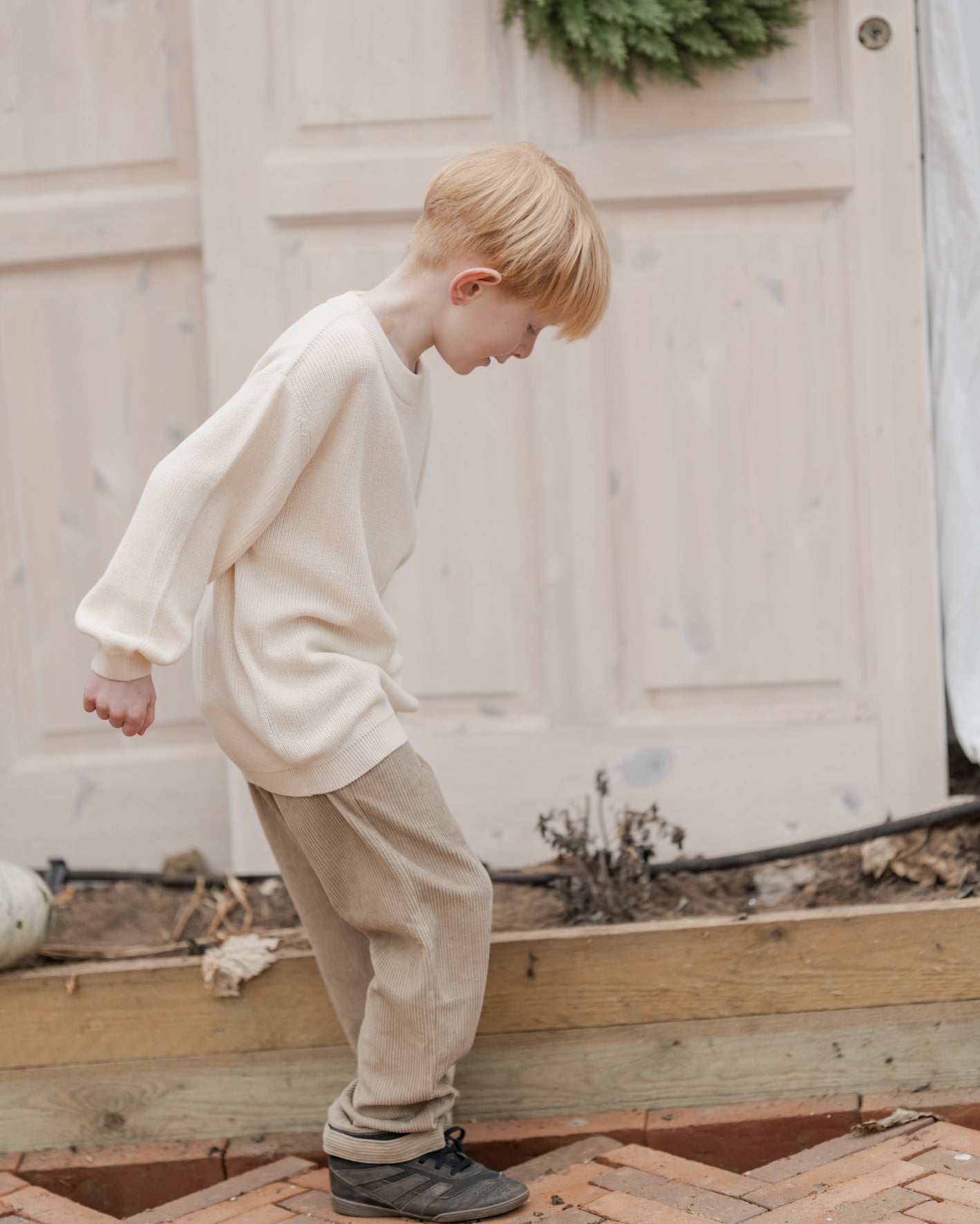 Hanevild Theodor sweater Blouses Ivory