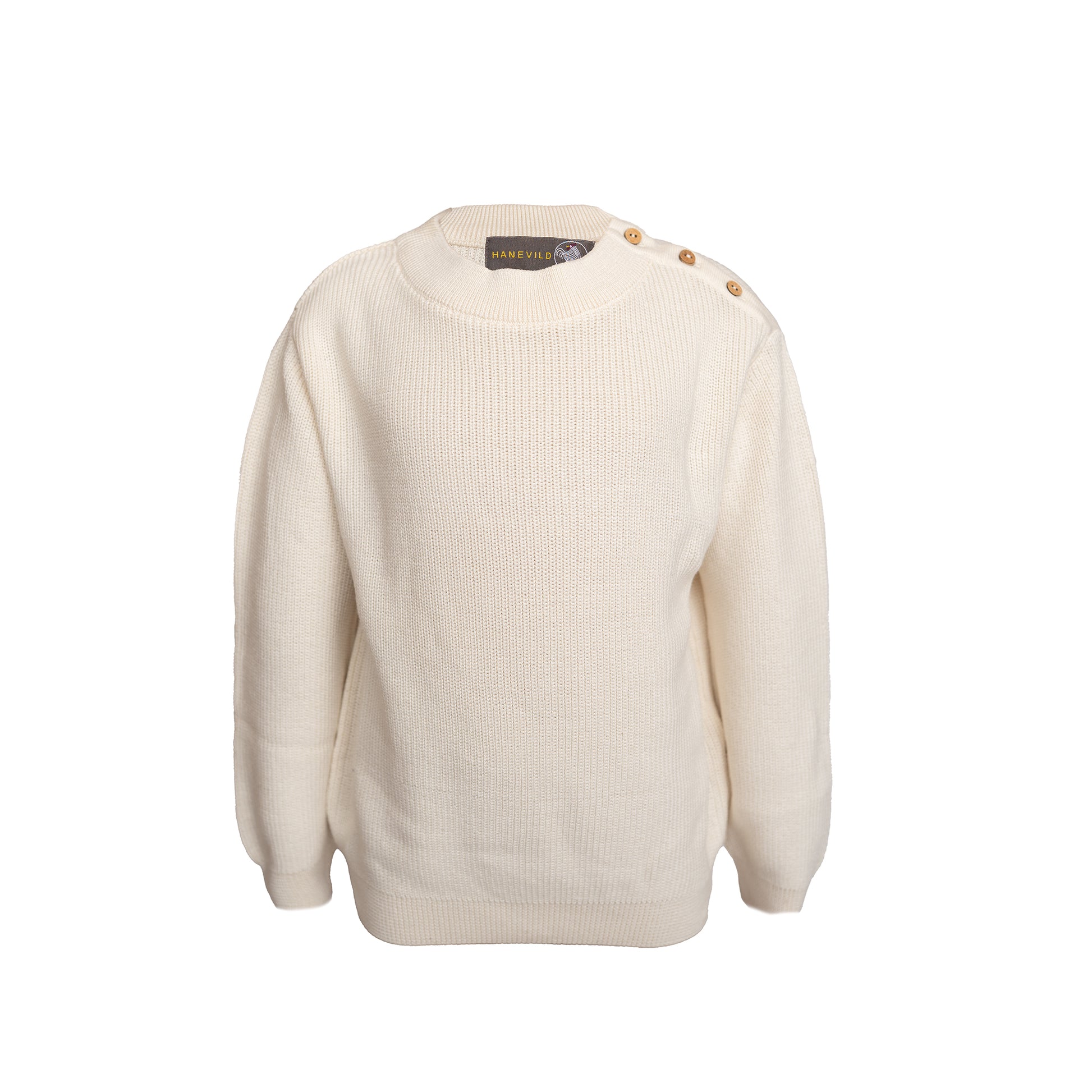 Hanevild Theodor sweater Blouses Ivory