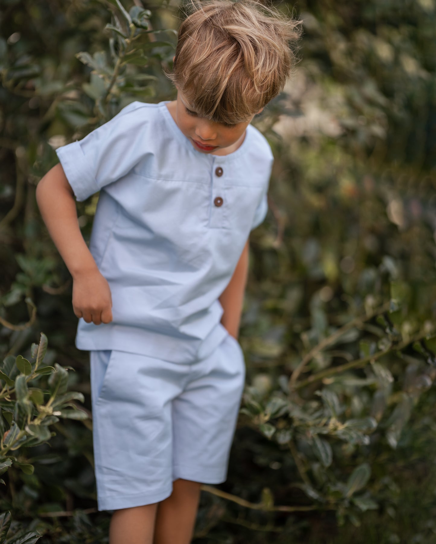 Hanevild Thøger shorts Pants Kentucky blue