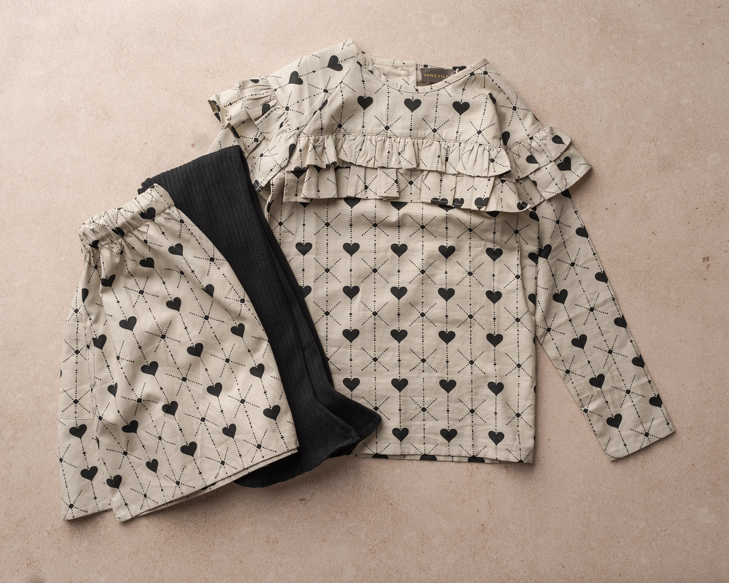 Hanevild Tilde leggings Pants Caviar
