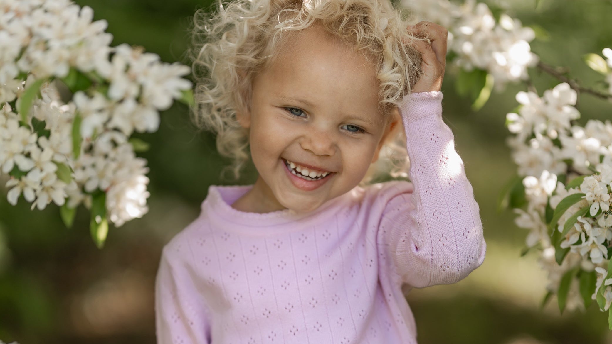 Hanevild Tynd merinoulds bluse Blouses pink merino wool