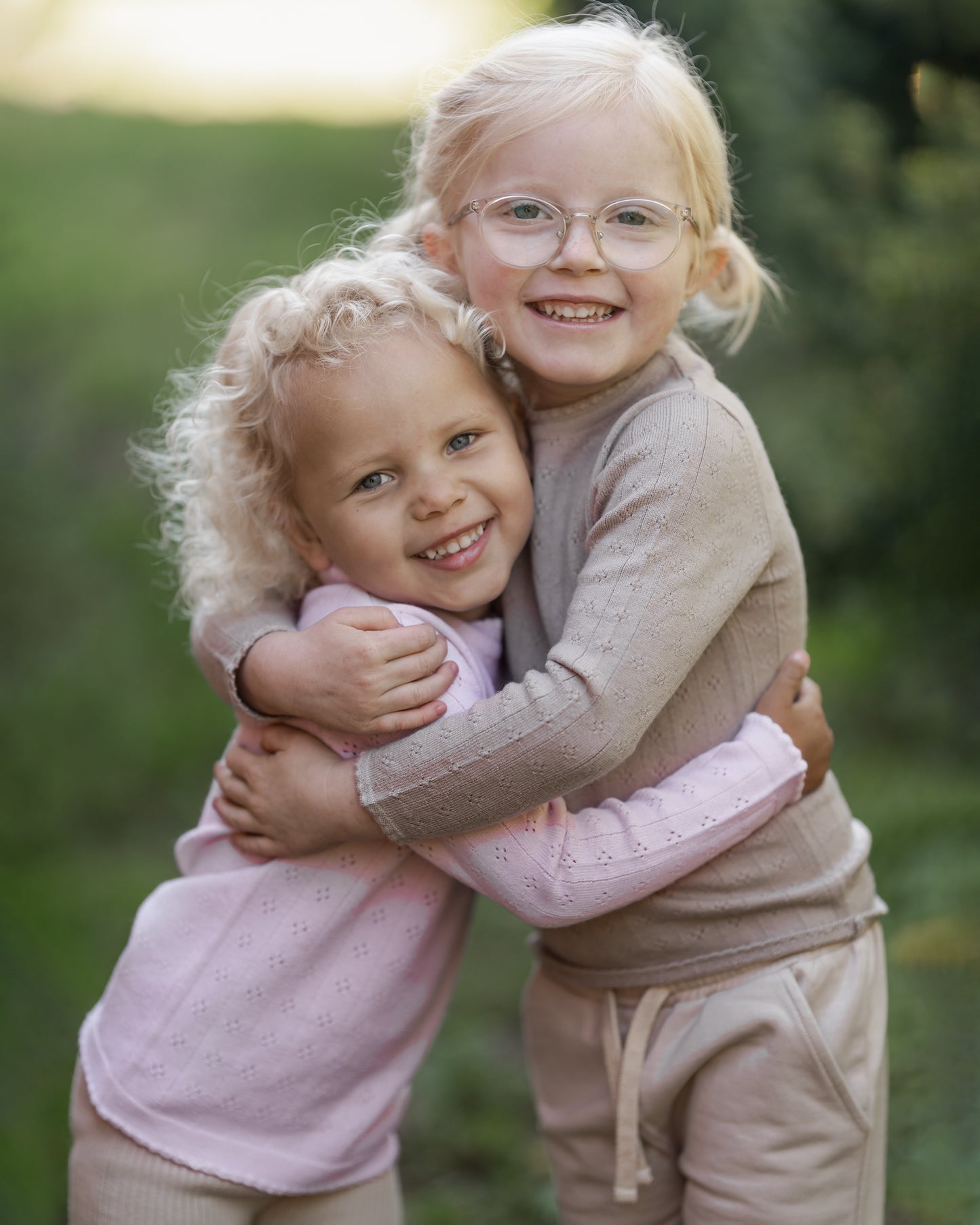 Hanevild Tynd merinoulds bluse Blouses sand, merino wool