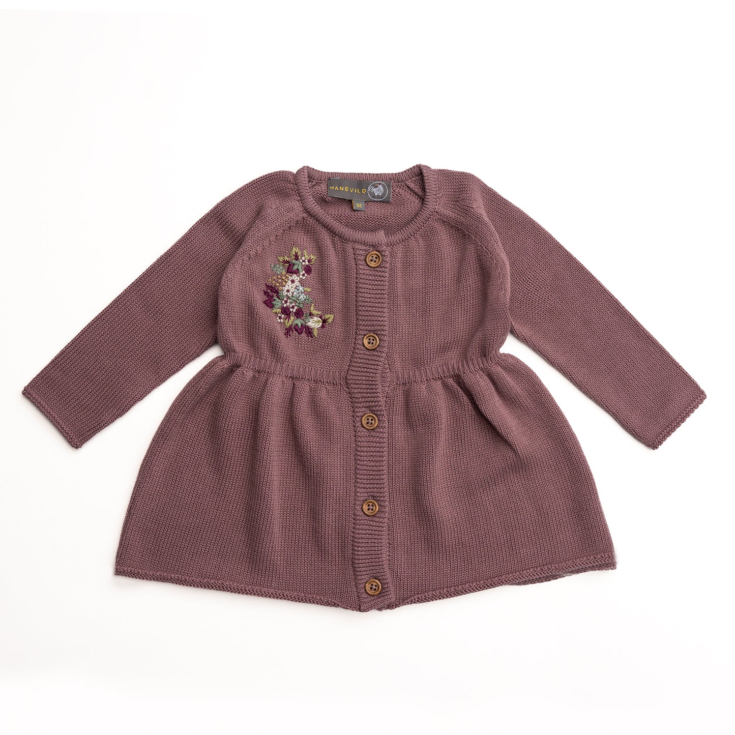 Hanevild Ulla cardigan - cardigan til pige Blouses Rose taupe