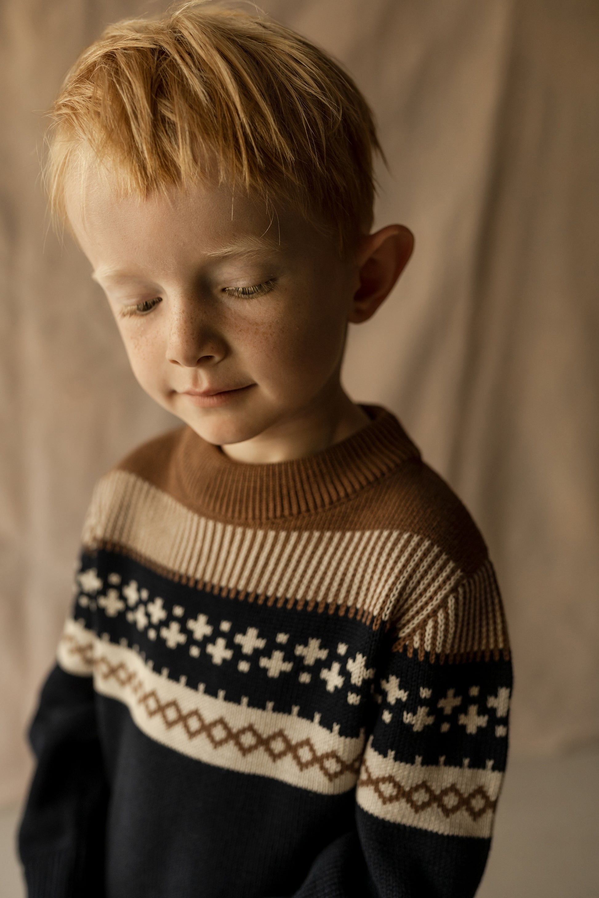Hanevild Villads Bluse Blouses dark blue