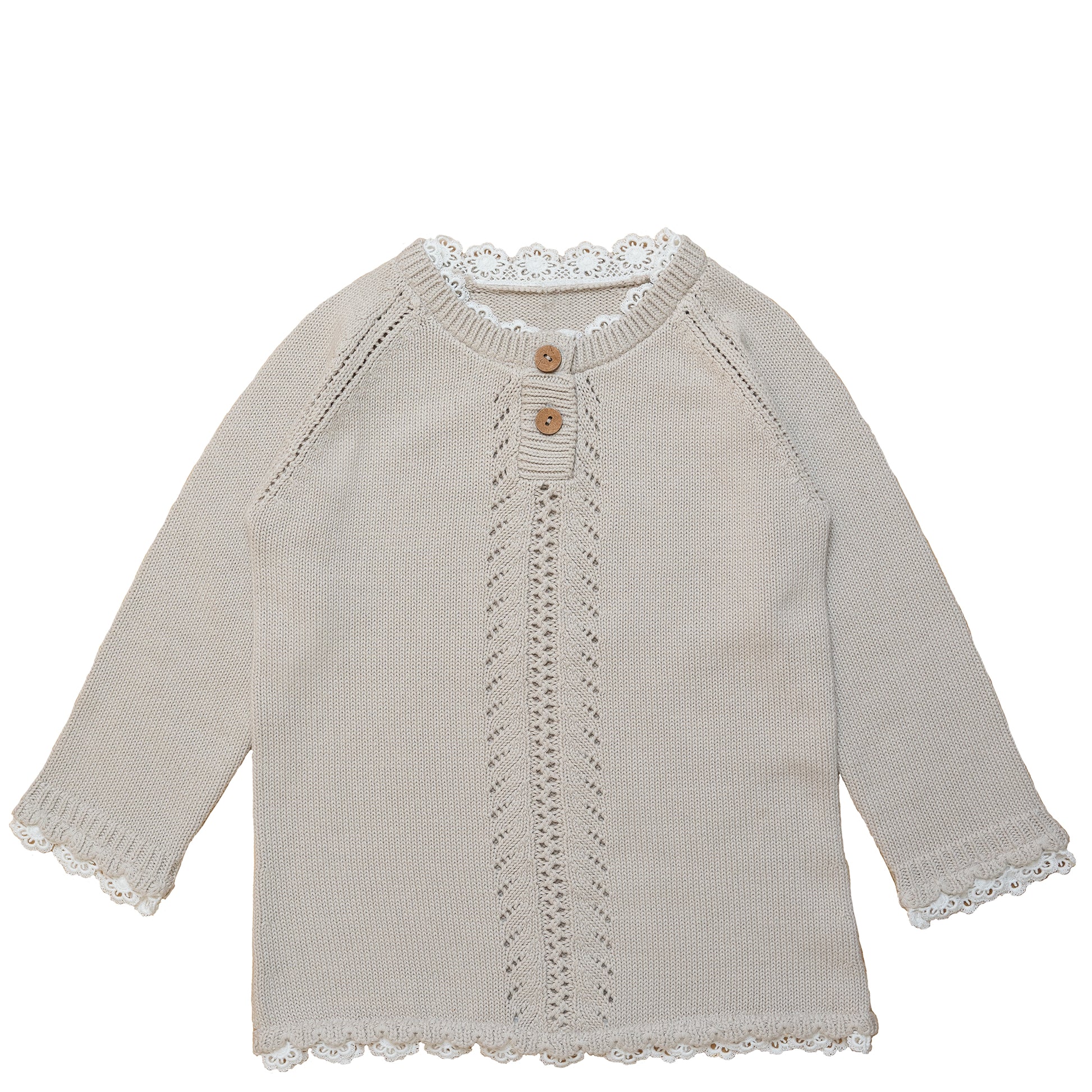 Hanevild Viola Blouse, sand  Creme brulee