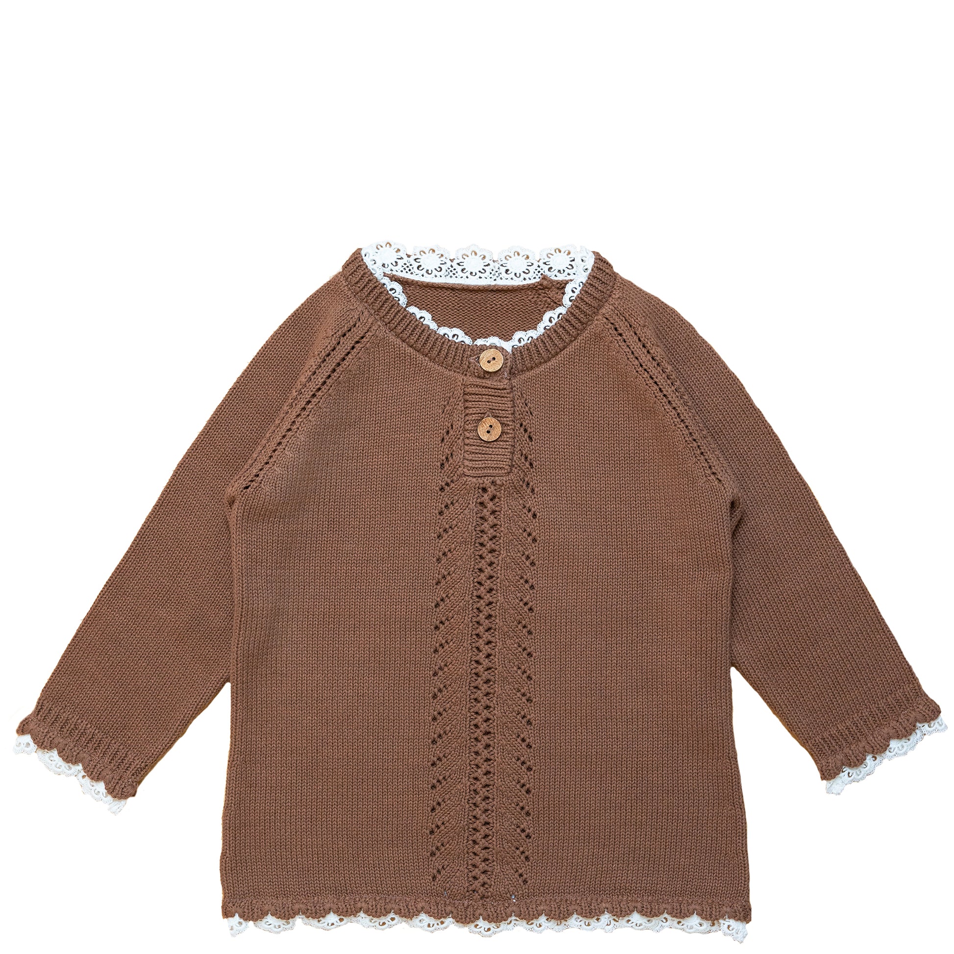 Hanevild Viola bluse, brun  Brown