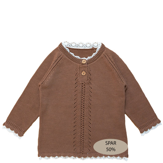 Hanevild Viola bluse, brun  Brown