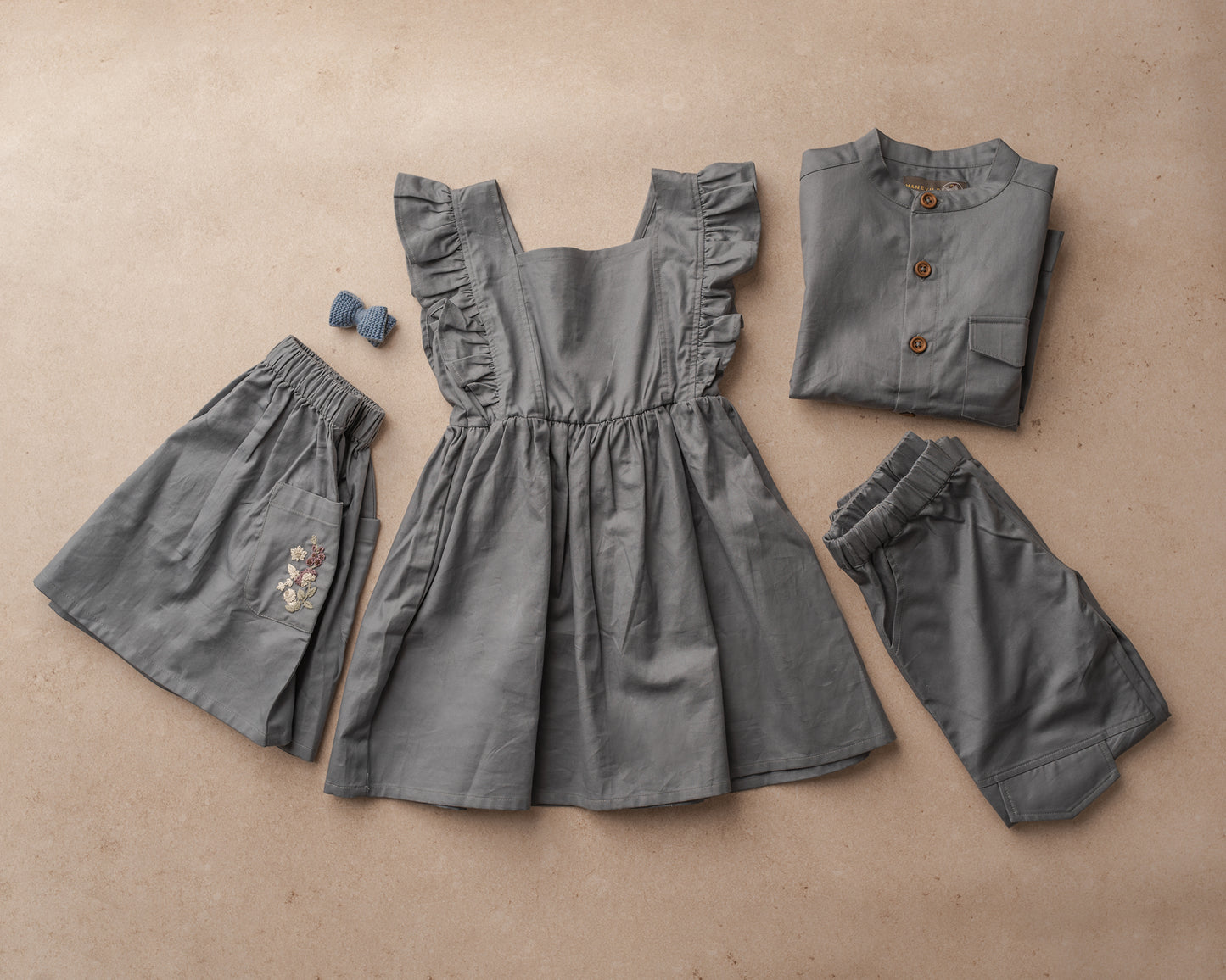 Hanevild Visti skjorte Blouses blue