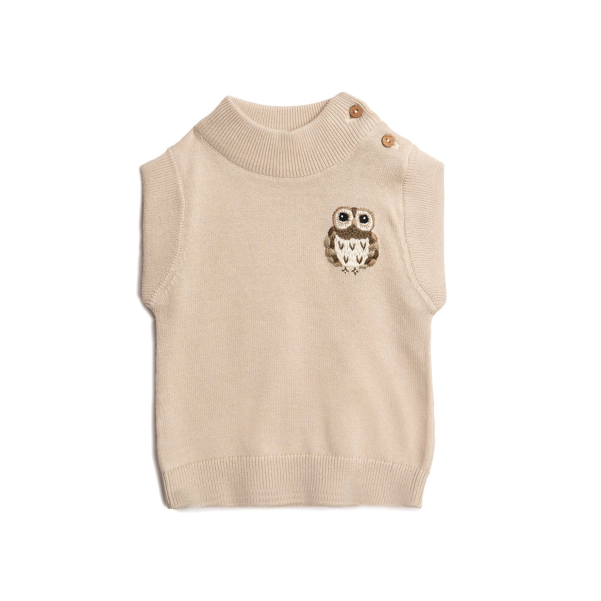 Arthur vest - baby - Summer sand - Hanevild