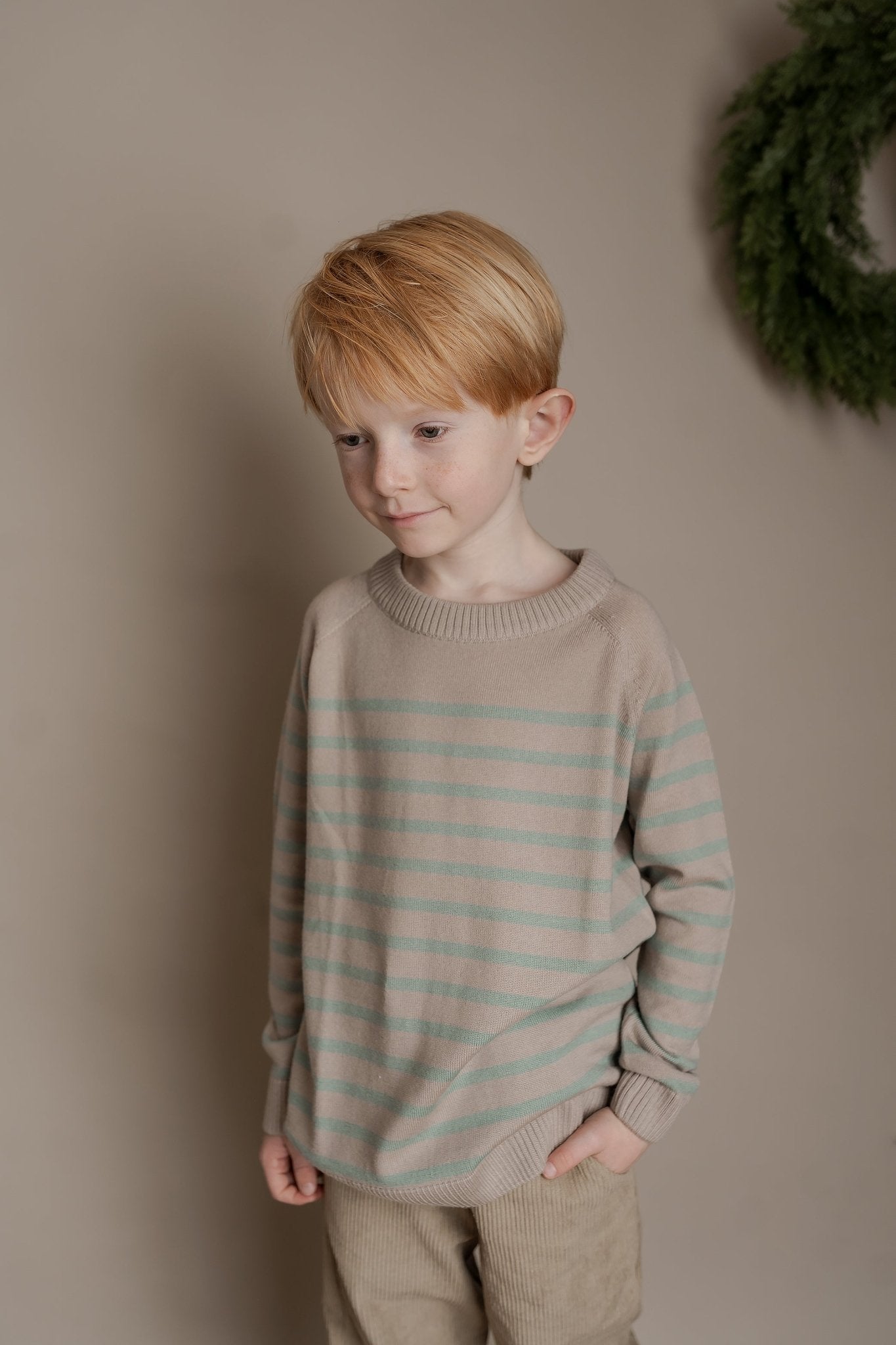 Bertil bluse, 100% merinould - Hanevild