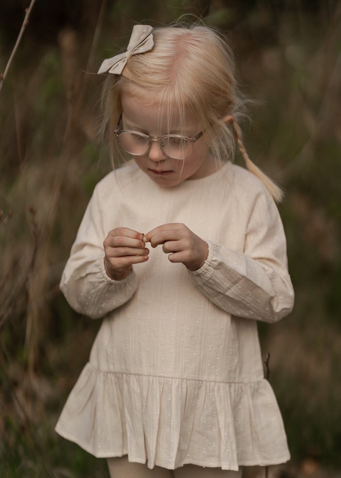 Hanevild Birgit bluse - til piger Blouses Cream