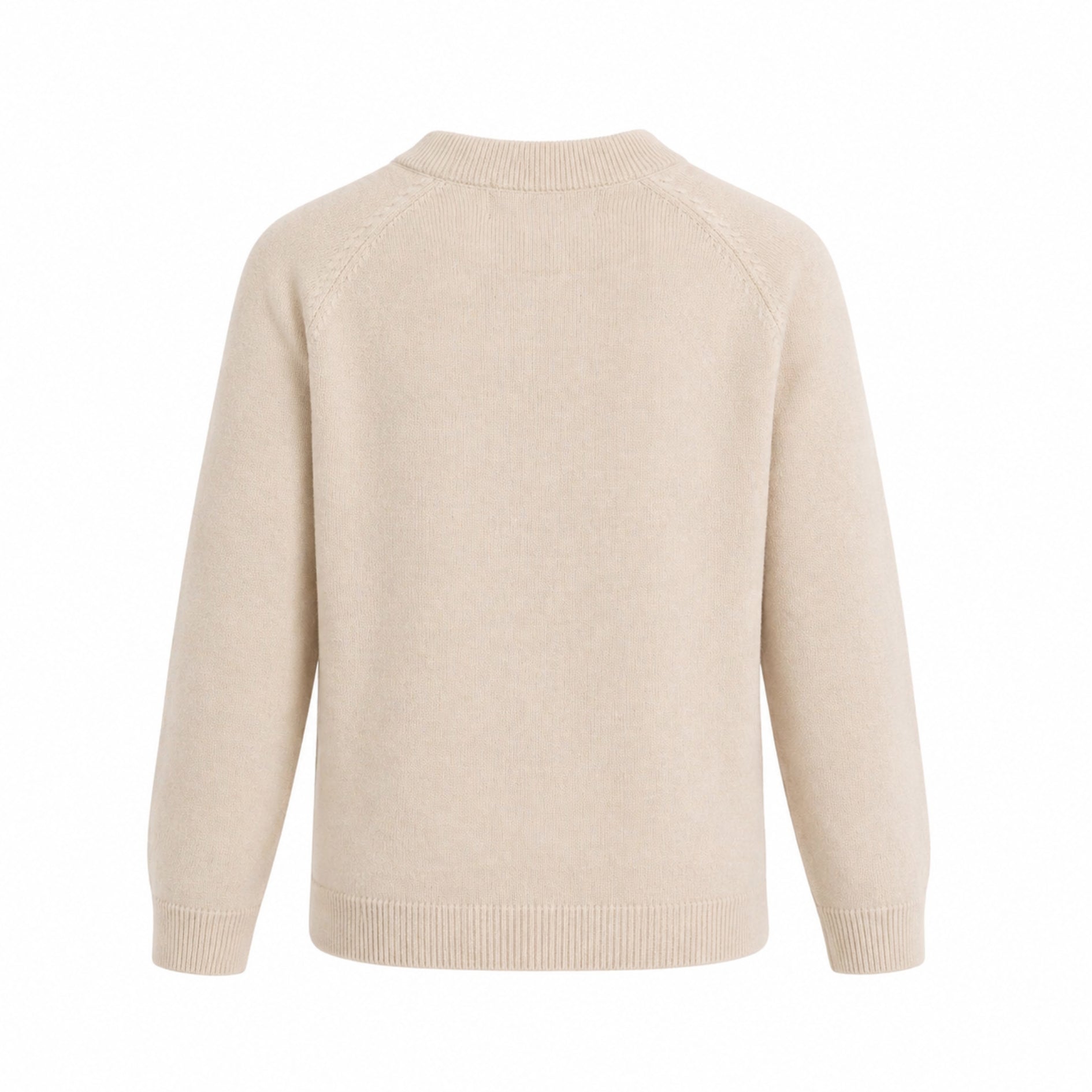 Cardigan med blåbær - Summer sand - Hanevild