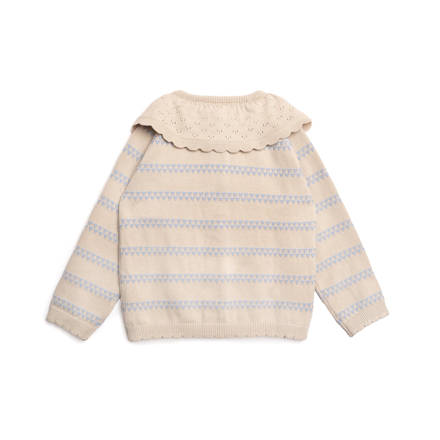 Hanevild cardigan med hjerter Blouses Kentucky blue