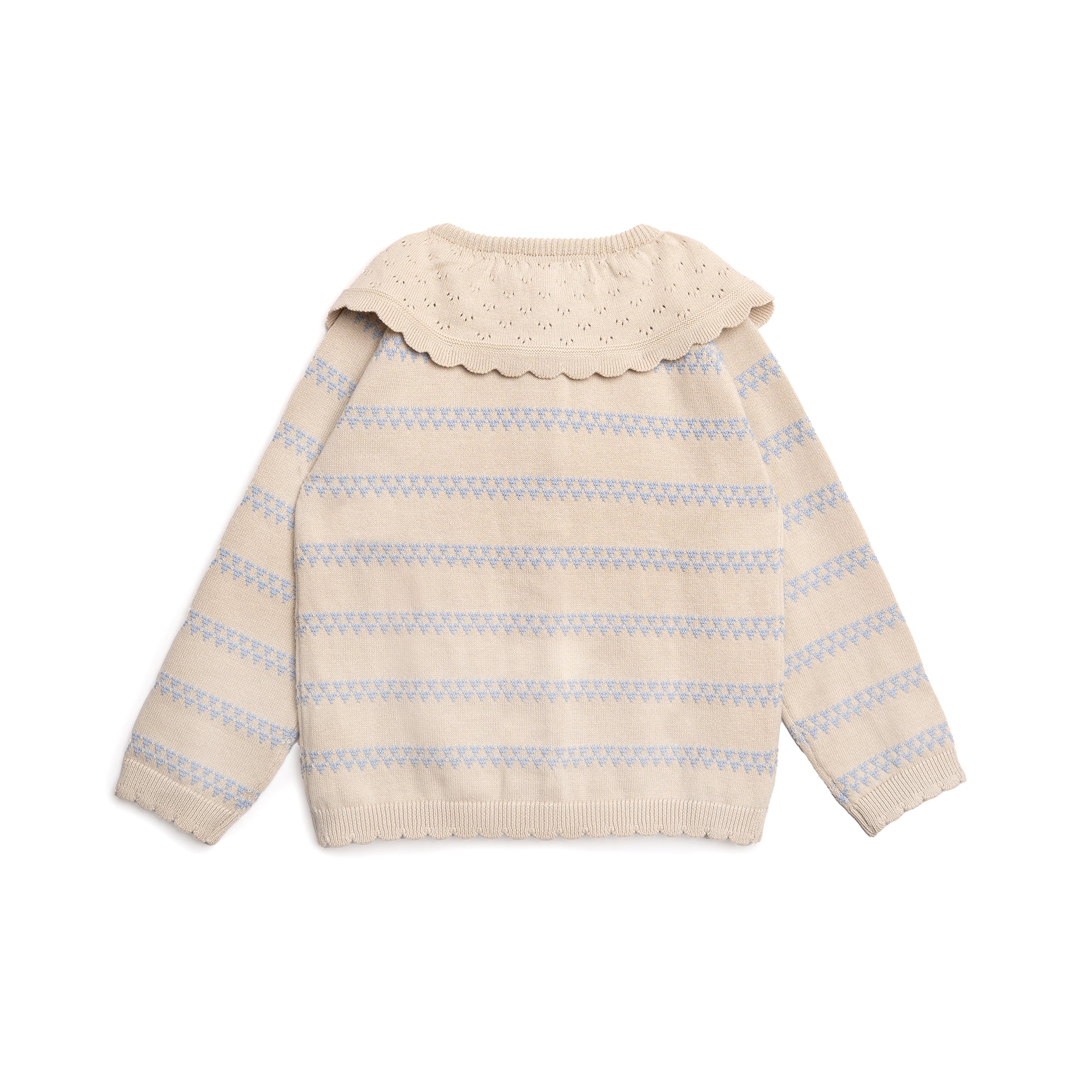 Hanevild cardigan med hjerter Blouses Kentucky blue