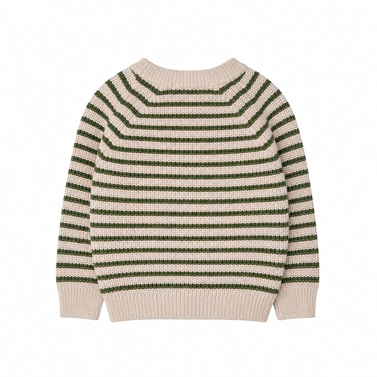 Christian sweater - green stripe - Hanevild