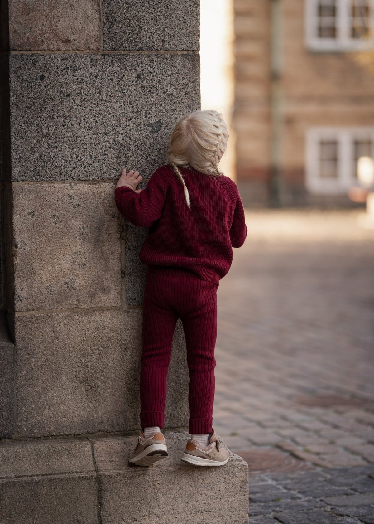Christian sweater – økologisk bomuld - Hanevild
