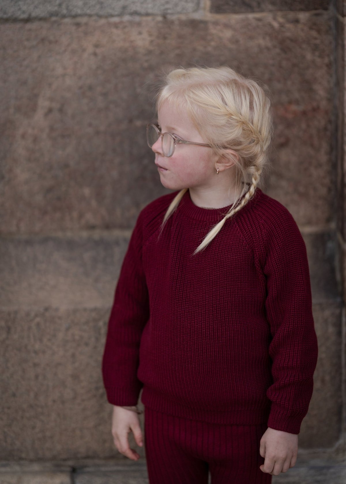 Christian sweater – økologisk bomuld - Hanevild
