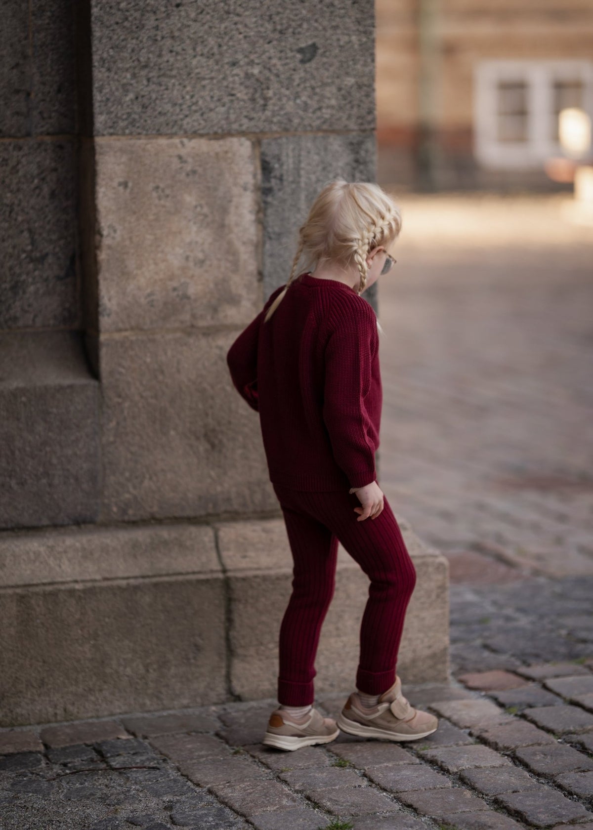 Christian sweater – økologisk bomuld - Hanevild