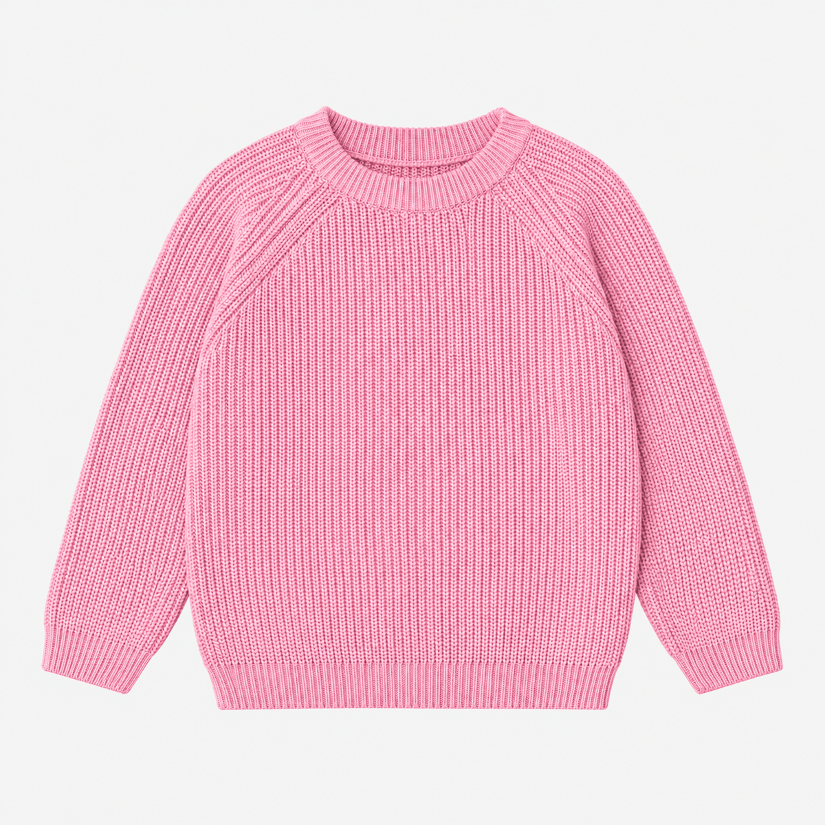 Christian sweater – pink - økologisk bomuld - Hanevild