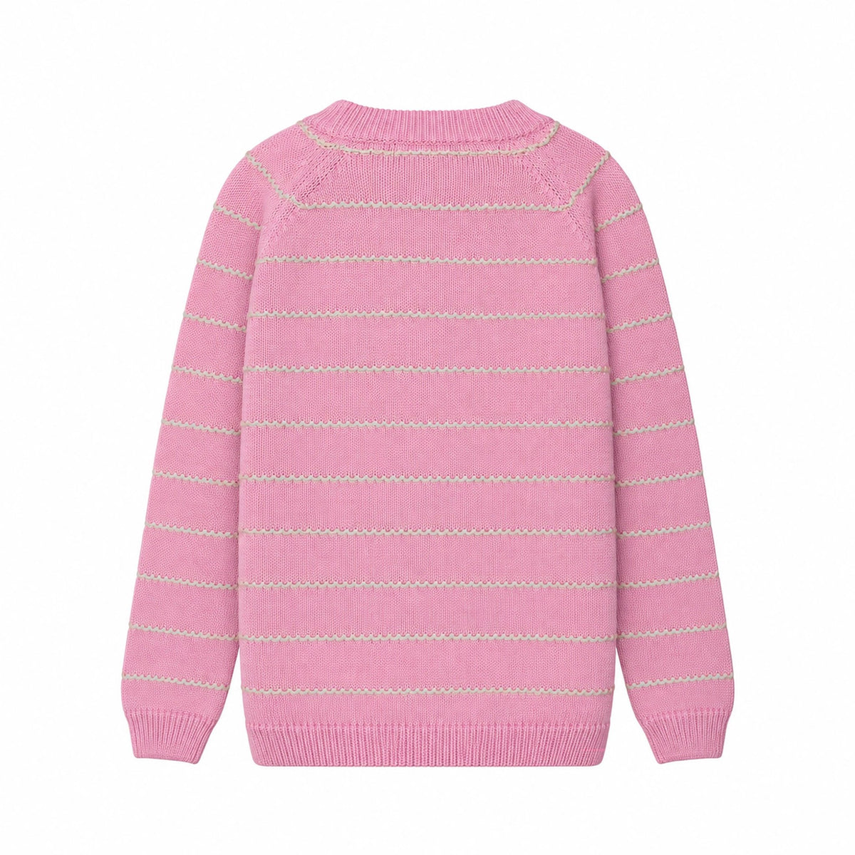 Comfy sweater – pink - økologisk bomuld - Hanevild
