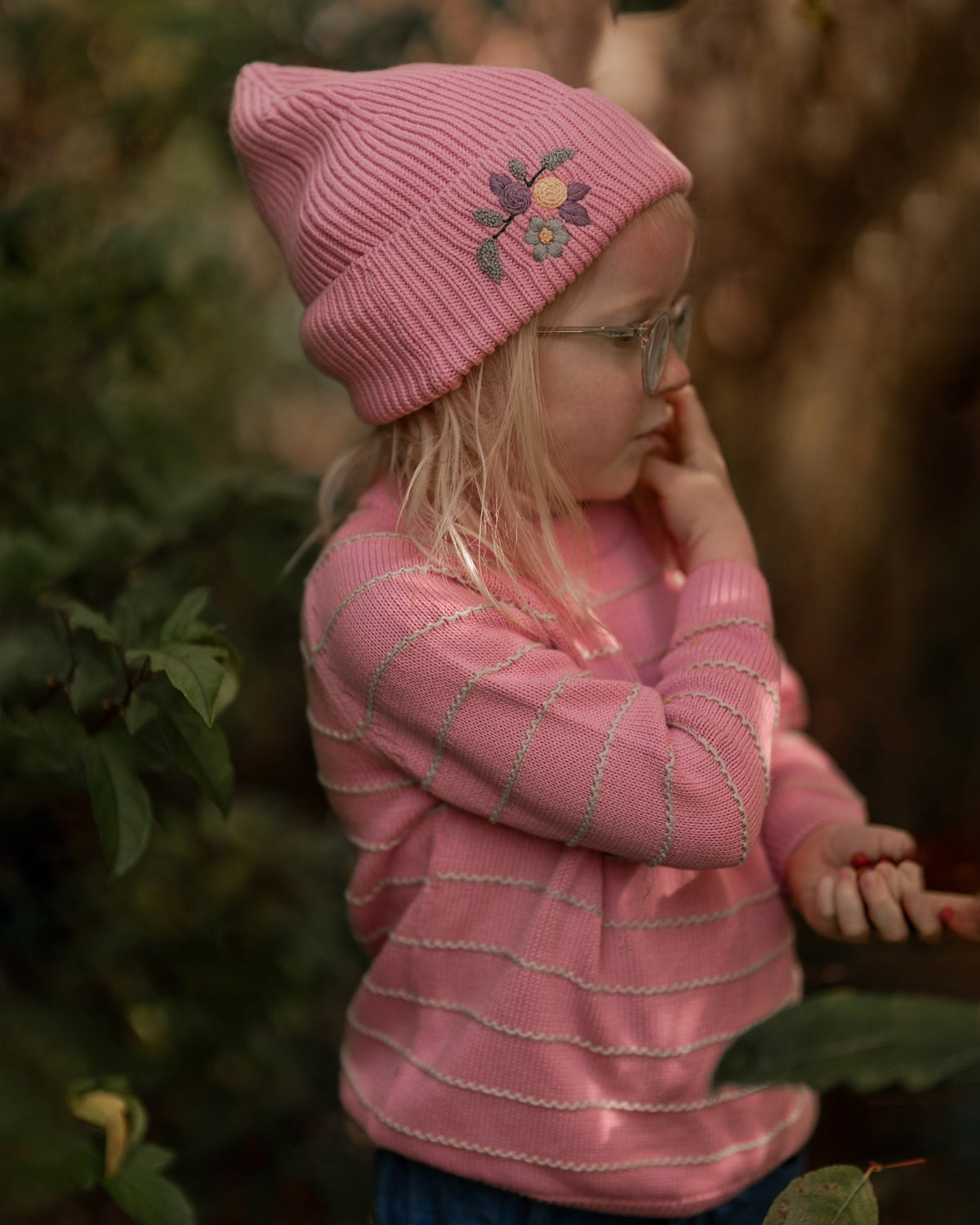 Comfy sweater – pink - økologisk bomuld - Hanevild