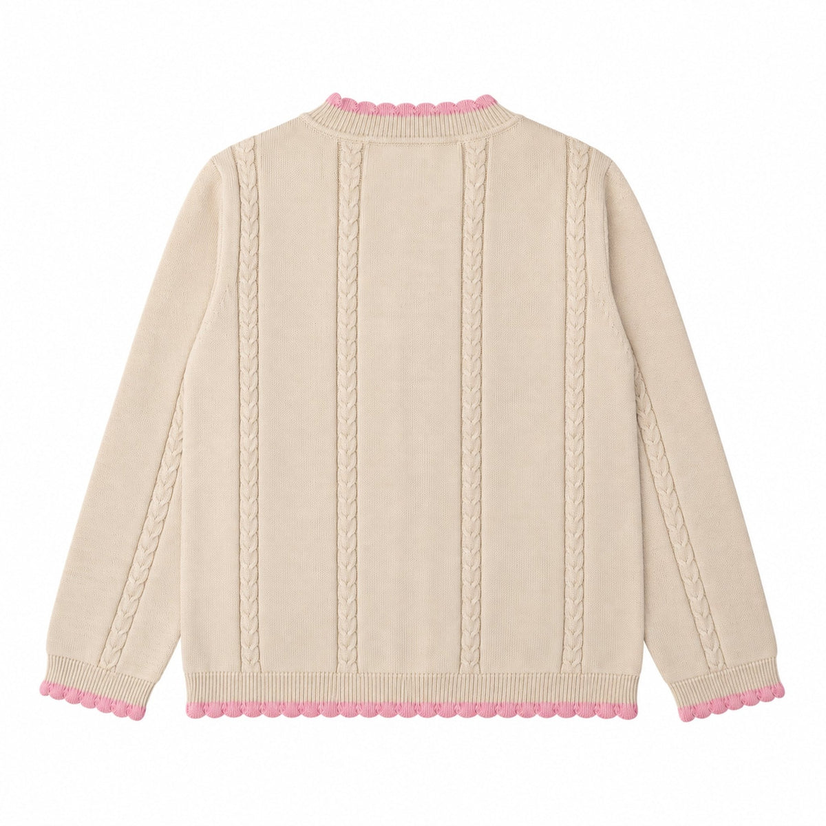 Dingo cardigan - økologisk bomuld - Hanevild
