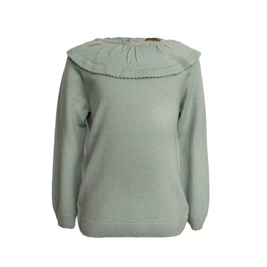 Hanevild ea bluse, merino uld Blouses sage