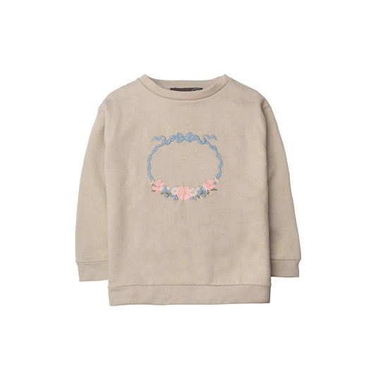 Flower sweatshirt - Crockery - Hanevild