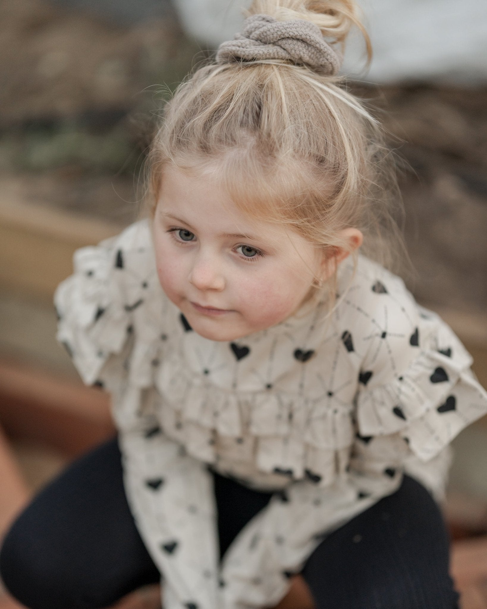 Hjerte bluse - Hanevild