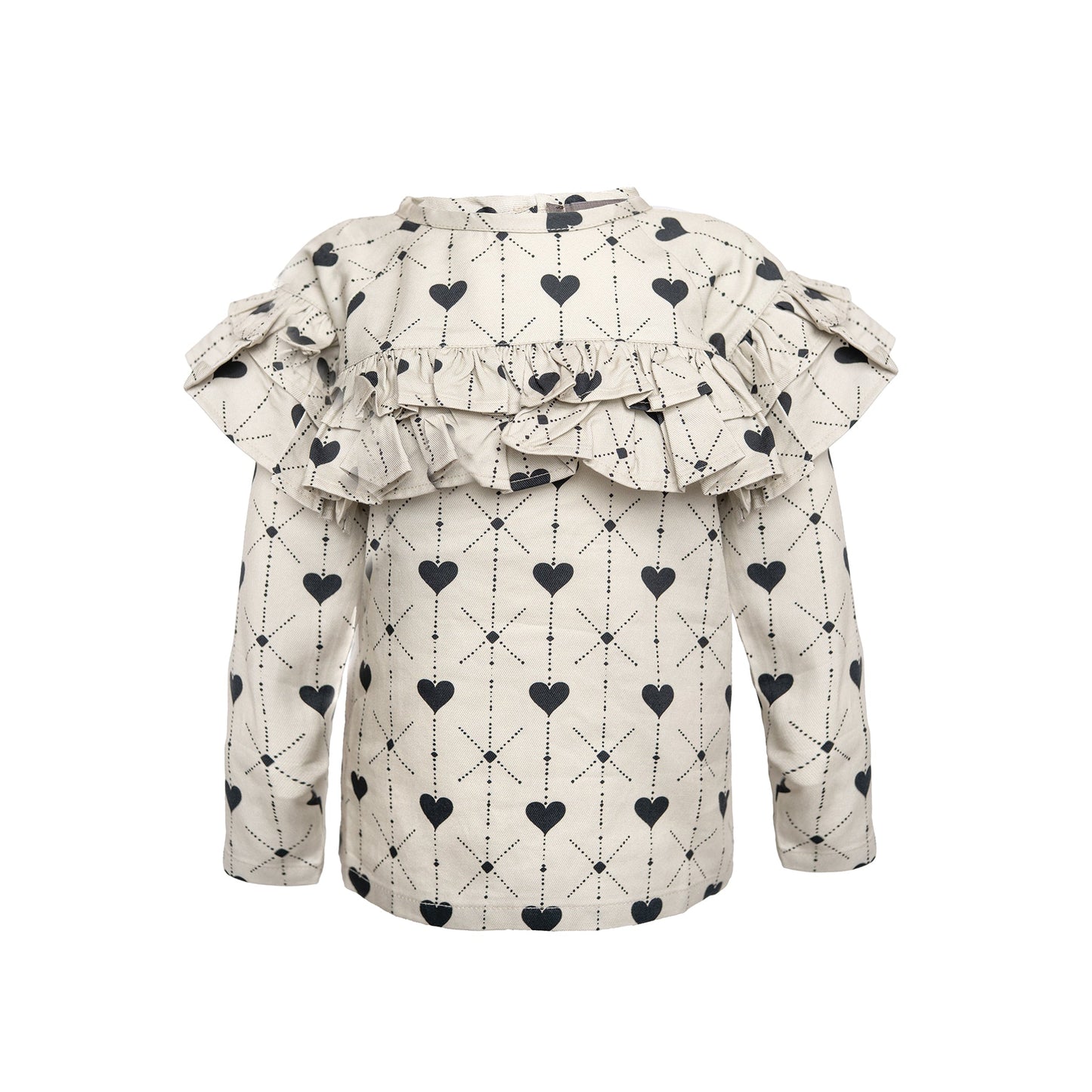 Hjerte bluse - Hanevild