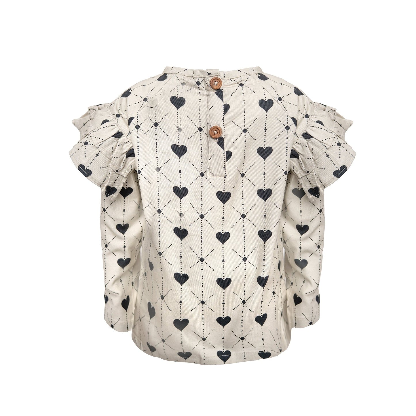 Hjerte bluse - Hanevild