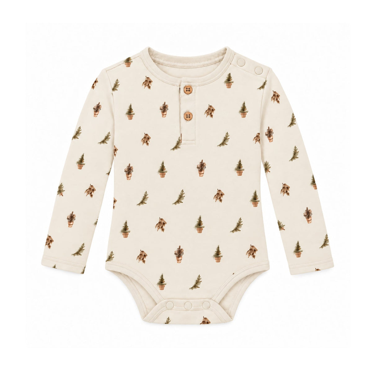 Jule bodystocking i økologisk bomuld - Hanevild