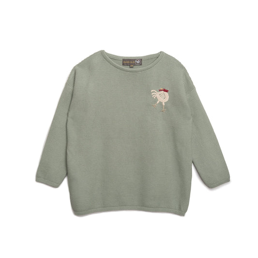 Lauge sweater - sage - Hanevild