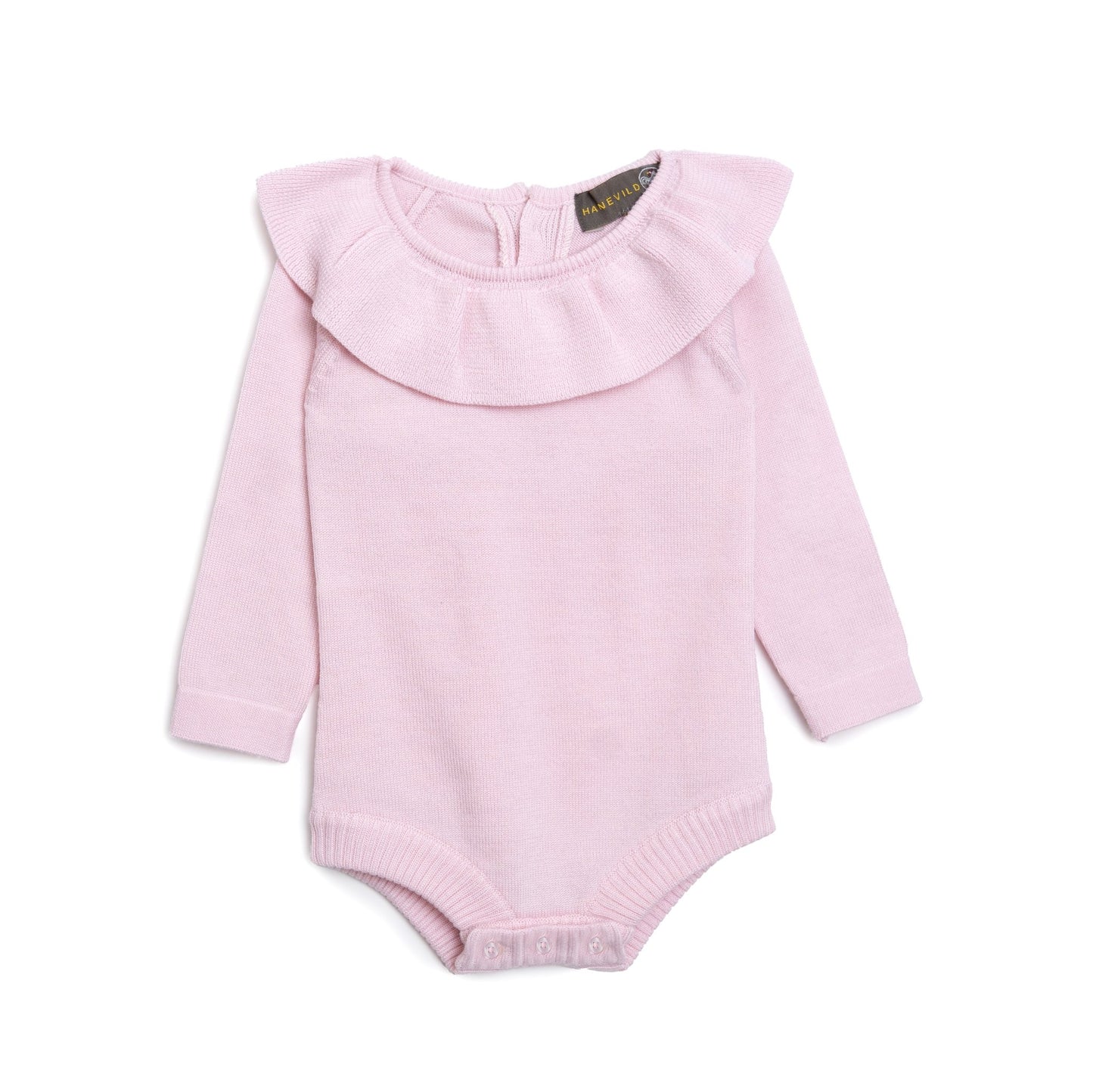 Laura romper - merinould - pink merino wool - Hanevild