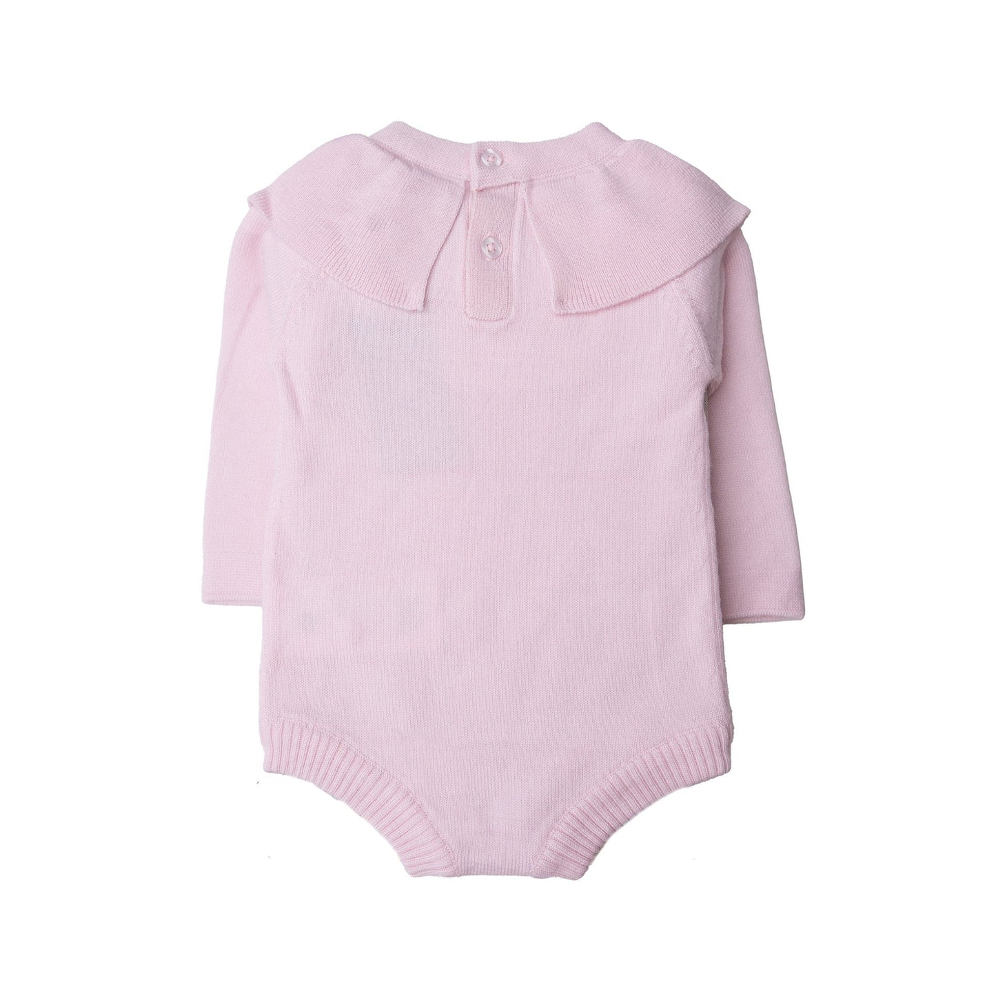 Laura romper - merinould - pink merino wool - Hanevild