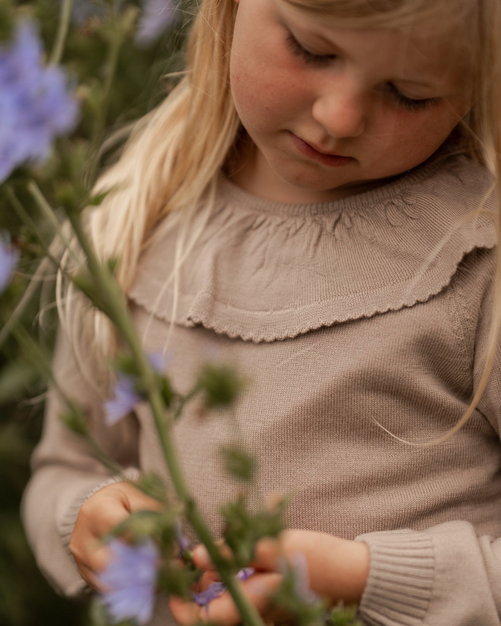 Lea bluse, 100% merinould - Hanevild