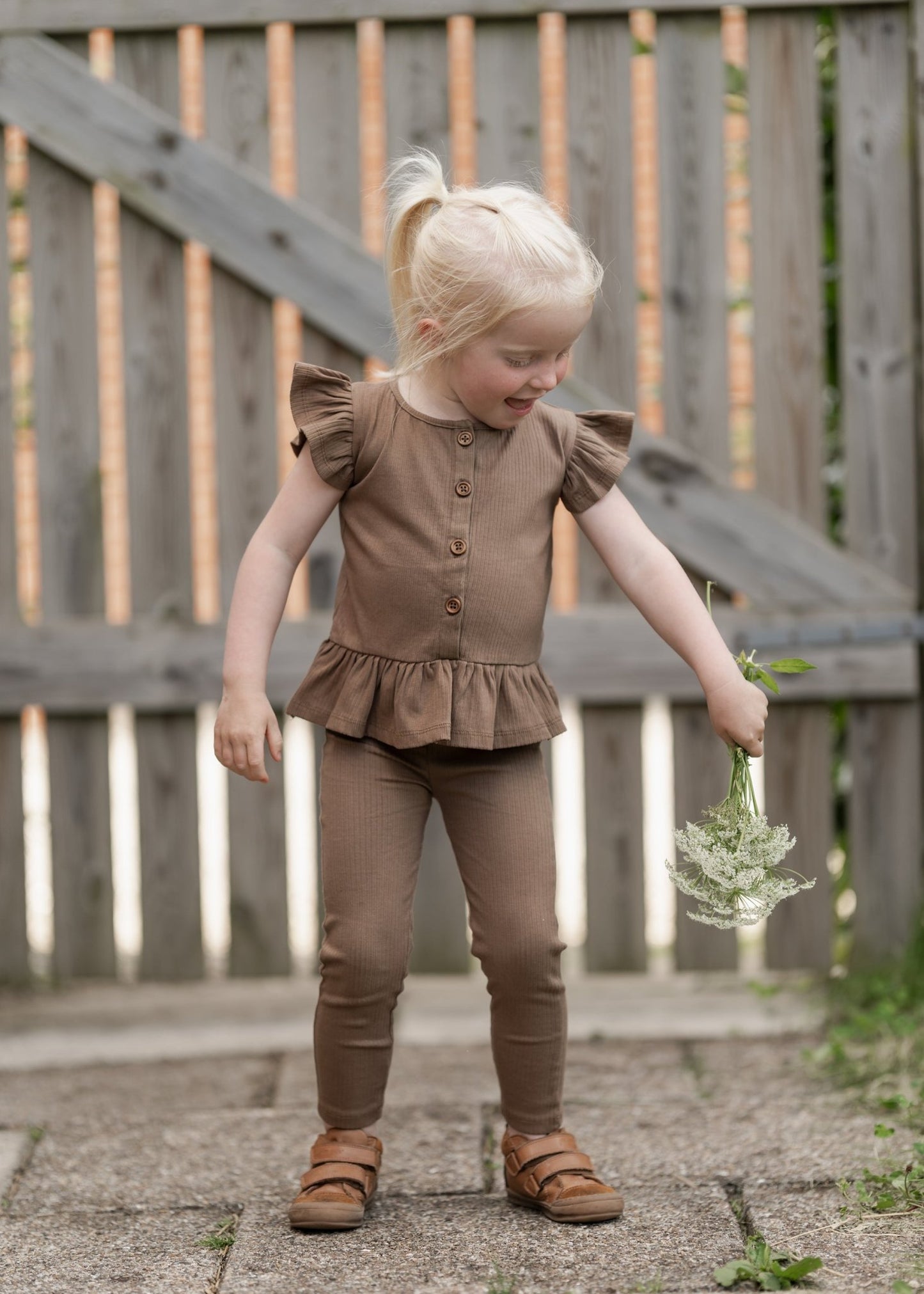 Hanevild Leggings  Caribou
