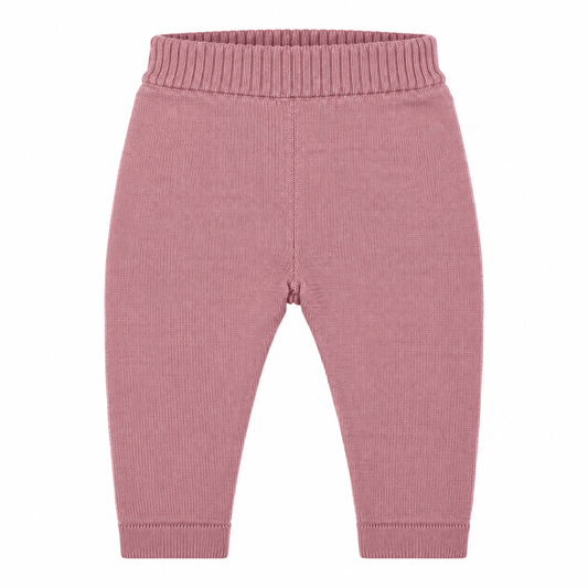 Leggings i økologisk uld – rosa - Hanevild