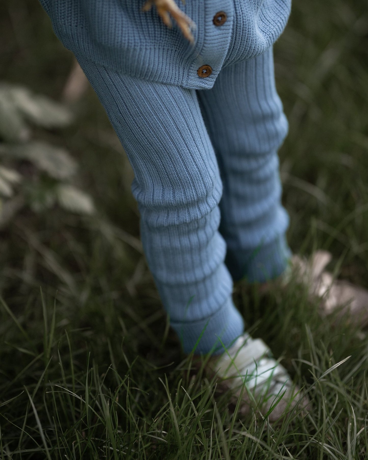 Lynge leggings - blue blizzard - Hanevild