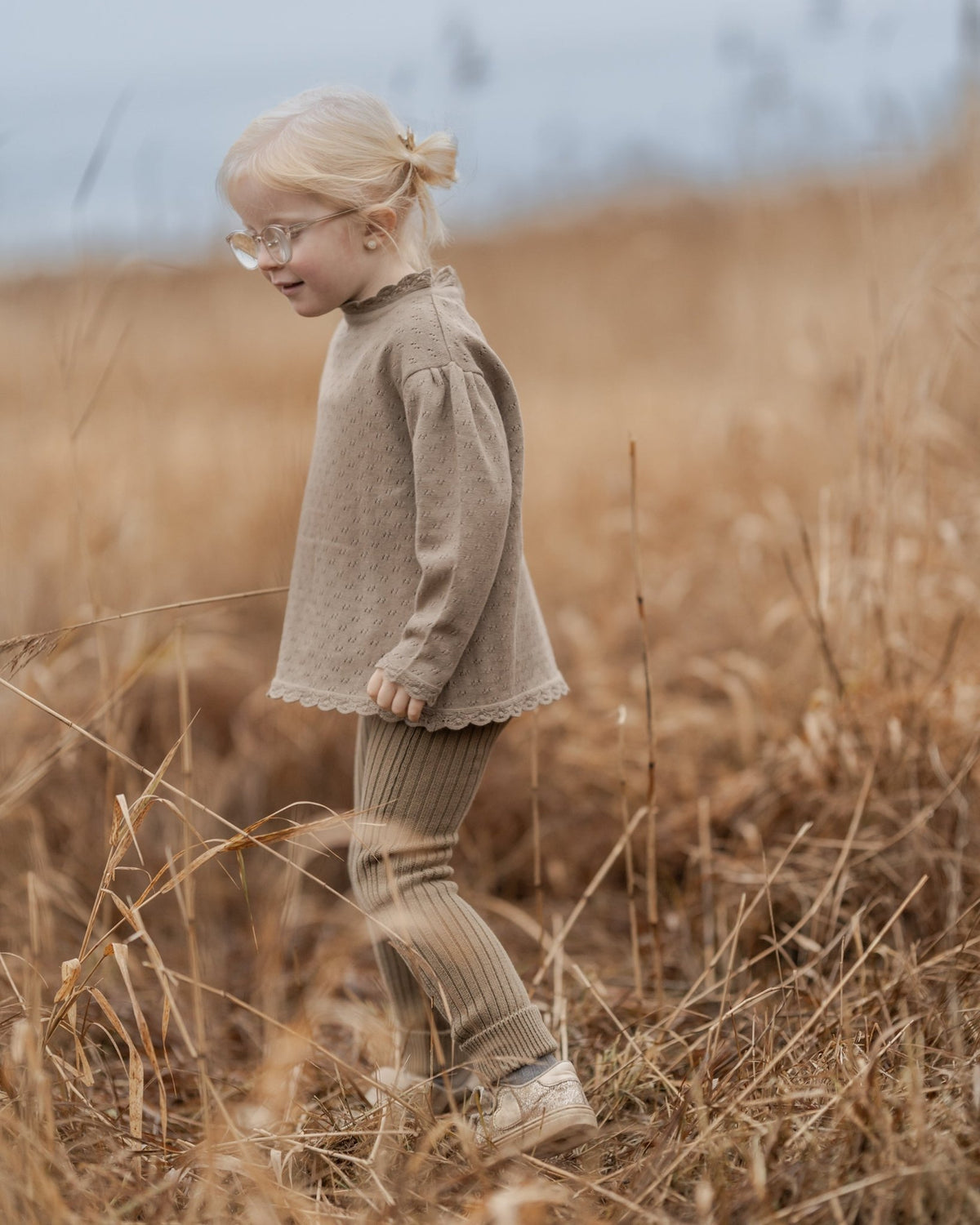 Lynge leggings - coriander - Hanevild