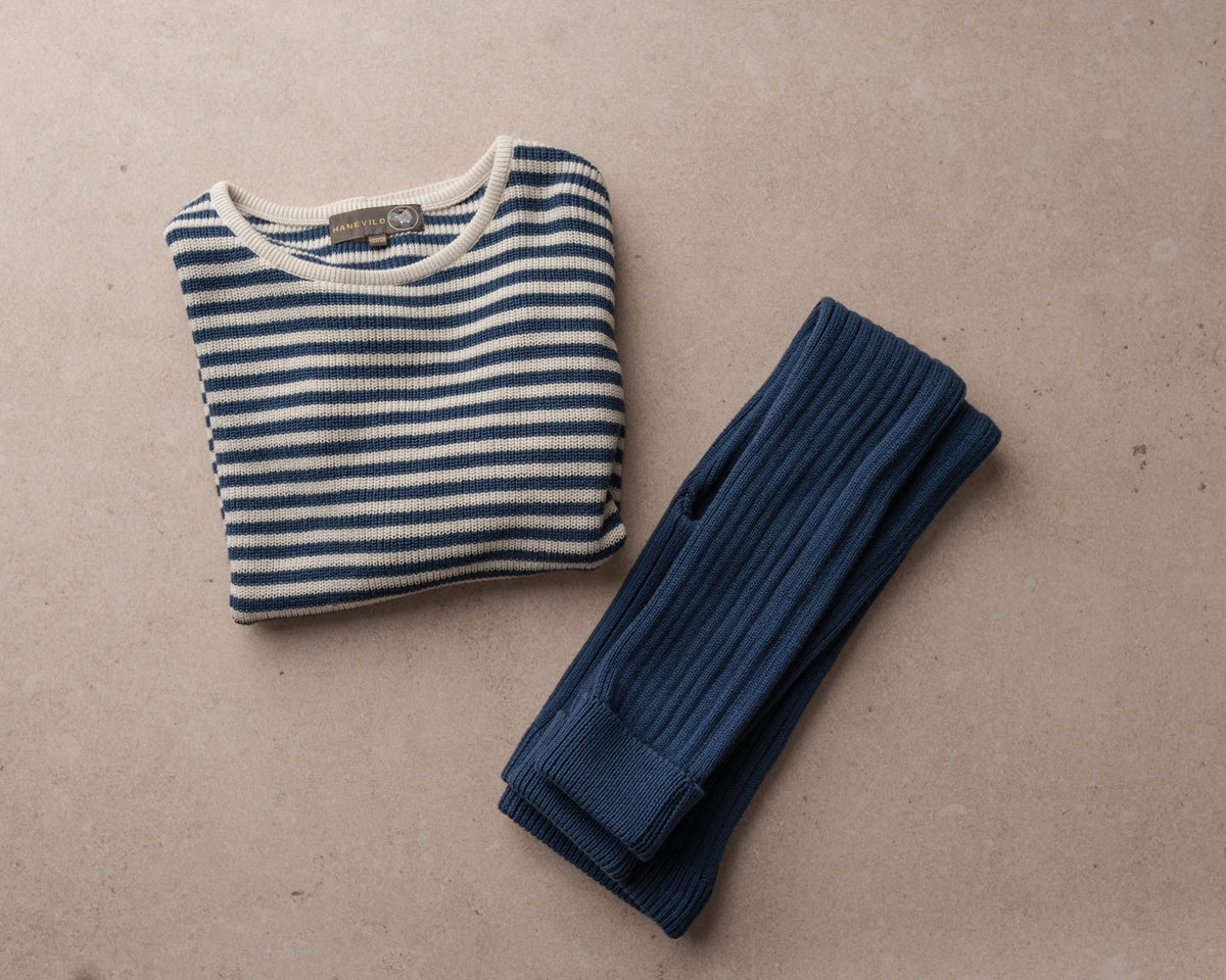 Lynge leggings - ensign blue - Hanevild