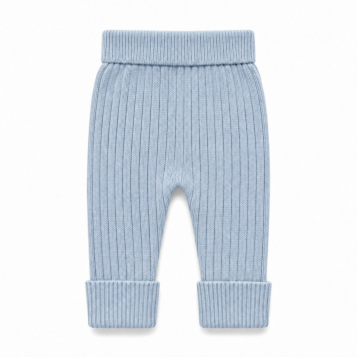 Lynge leggings – støvet blå - økologisk bomuld - Hanevild