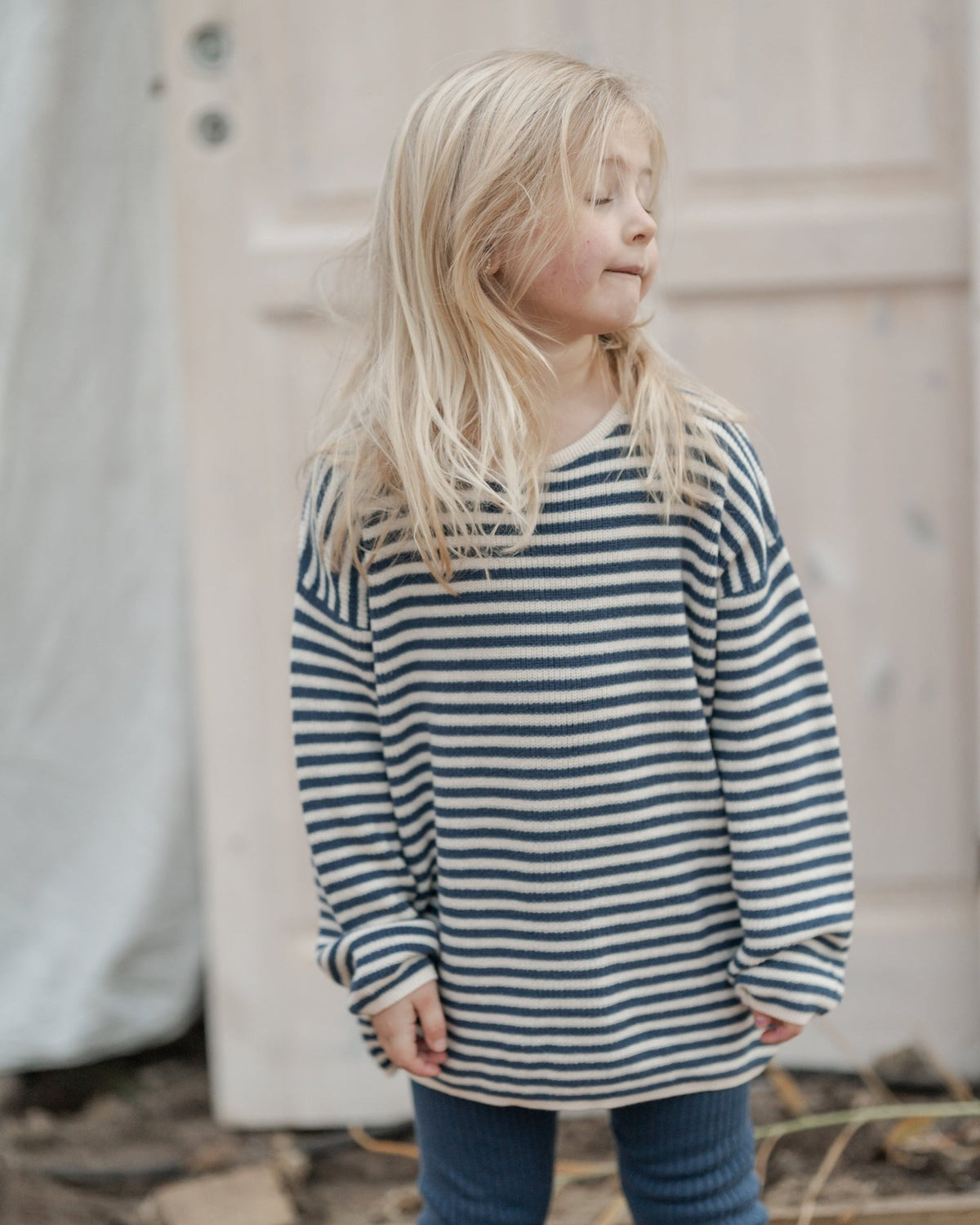 Michael blouse - ensign blue - Hanevild