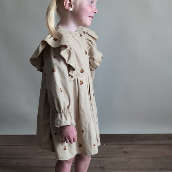 Hanevild Agarn kjole Dresses Cream