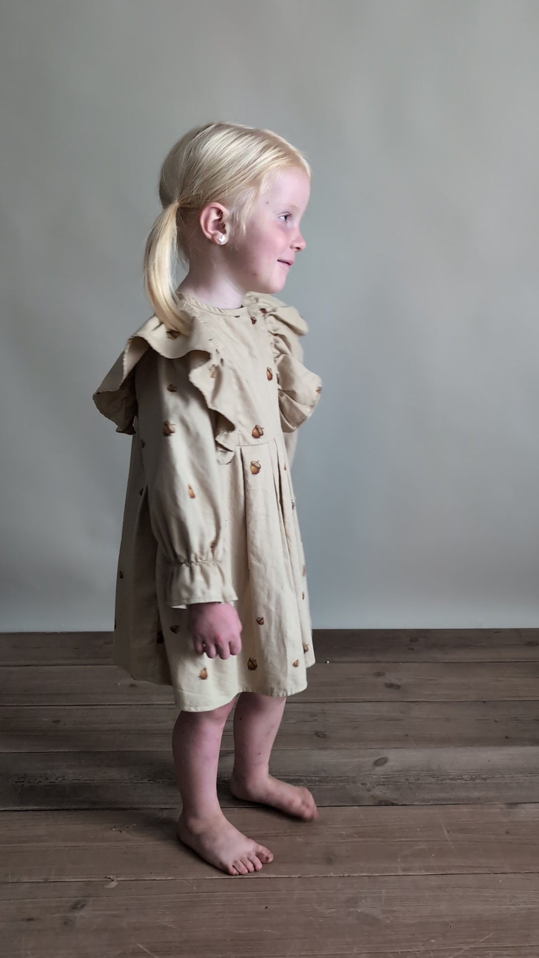 Hanevild Agarn kjole Dresses Cream