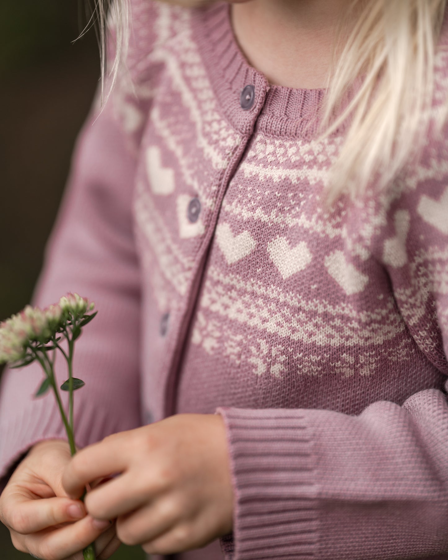 Rose cardigan